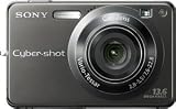 Sony Cybershot DSCW300 13.6MP Digital Camera with 3x Optical Zoom with Super Steady Shot