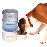 Le Bistro Gravity Waterer - Large Blue