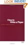 How to Write a Paper (HOW - How To)