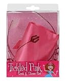 Center Stage Designs Tickled Pink Sash and Tiara Set, Hot Pink
