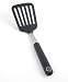 Martha Stewart Collection Soft Grip Grey Mini Slotted Turner