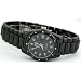 ONISS LADIES BLACK CERAMIC SWISS DIAMOND WATCH
