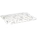 Cambro 20CWD Camwear Polycarbonate Drain Shelf for GN Half Size Food Pan