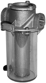 GROCO ARG-500 Series 1/2 Raw Water Strainer w/Non-Metallic Plastic Basket