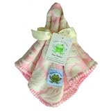 Minky Fleur Pink Mini Blanket