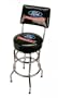 Pilot Automotive Bar Stool with Back Rest- Ford