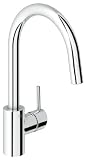Grohe 32 665 000 Concetto Dual Spray Pull-Out Kitchen Faucet, StarLight Chrome