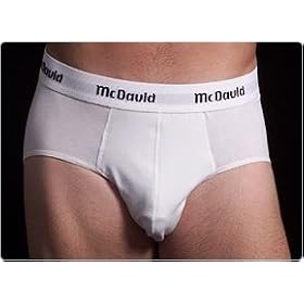 McDavid 920R Mens Athletic Supporter Sport Brief White XXL by