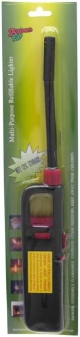 the multi use FLEXIBLE GAS LIGHTER - PACKAGING DESIGN MAY VARY SENT AT RANDOM