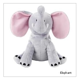 Cozy Elephant microwavable soft toy