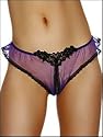 Garden of Eden Crotchless Panty PLUS