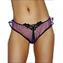 Garden Eden Crotchless Panty Plus