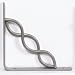 JOHN STERLING RP-0091-6PM SCROLL SHELF BRACKET pack of 8