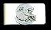 Carolina Panthers Money Clip with Team Logo