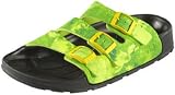 Produkt-Bild: Birkis Sandalen ''Cuba'' aus Birko-Flor in coral reef green mit normalem Fussbett