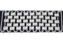 Steel Mesh Wide Leather Biker Band Halloween Accessories