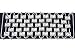 Steel Mesh Wide Leather Biker Band Halloween Accessories