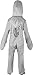 Smiffy's Men's Shark Costume with Bodysuit and Hood