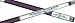 Players Flirt F-2795 - Silver Kandy with Blue Butterfly and Wave Design