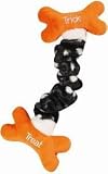 Halloween Dog Toy - Trick / Treat Boo Halloween Bungee Dog Toy
