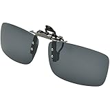 Besgoods Polarized Clip-on Flip up Metal Clip Sunglasses Lenses