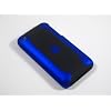 Black & blue 2-piece hard case & vinyl screen protector package for the Apple iPhone 3G