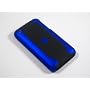 Black & blue 2-piece hard case & vinyl screen protector package for the Apple iPhone 3G