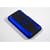 Black & blue 2-piece hard case & vinyl screen protector package for the Apple iPhone 3G