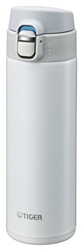 Tiger Water Bottle, 16.9 fl oz (480 ml), Direct Drinking, Stainless Steel, Mini Bottle, Sahara Mug, Lightweight, Dream Gravity, MMJ-A048-WW, Snow White