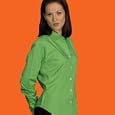 Ladies Solid Long Sleeve Coolmax Shirt