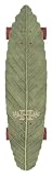 Habitat Leaf Lines Complete Longboard Skateboard, Multi-Color, Small/7.75 x 30-Inch