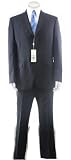 Gianfranco Ferrre Suit Men's 3-buttons Black/White Stripes 100% Wool