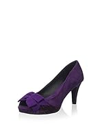FURIEZZA Zapatos peep toe (Morado)