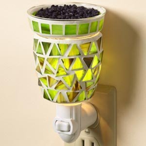 thanksgiving Plug In Mosaic Glass Warmer NightB002MNWTX4