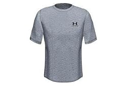 Under Armour 0072 Performance Gray Loose Fitting Adult T-Shirt - Large