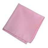Solid Pale Pink Pocket Square