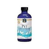 Pet Cod Liver Oil - For Dogs & Cats by Nordic Naturals 8 Fluid Ounces