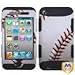 MyBat TUFF Hybrid Protector Cover for iPod touch Generation 4 (Baseball/Black)