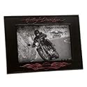 H-D Bar & Shield w/ Flames Picture Frame 4x6 99337-08VW