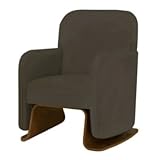 Nurseryworks Cole Glider in Slate with Dark Legs