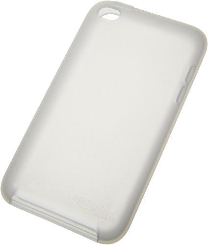 AmazonBasics Silicone Smooth Case for iPod touch 4th Gen (Clear)