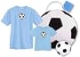 New Dad Father and Son Matching Soccer Gift Set