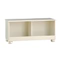 Sand Castle Storage Bench - Pure White