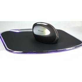 Swift Illuminated Mouse Mat Pad Plus Integrated 4 Port USB 2.0 High Speed Hub