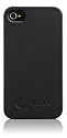 splash ZERO Slim-Fit PolyCarbonate Snap-On Case for iPhone 4 4G (BLACK)