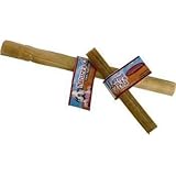 Loving Pets DLV4725 20-Pack Natures Choice Natural Pressed Rawhide Sticks for Dogs, 10-Inch