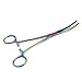 OdontoMed2011 Multi Color Rainbow Pean Hemostat Forceps 8