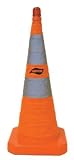 Aervoe Industries Collapsible 28-Inch Safety Cones (Orange Yellow) by Aervoe Industries