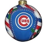 Chicago Cubs MLB Ball Ornament