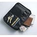 On The Go Purse/Briefcase Organizer - Black Nylon Organizer (Black) (8 1/2" W x 6 1/2" L)